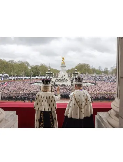 Coronaci&oacute;n de Carlos III. / @TheRoyalFamily.