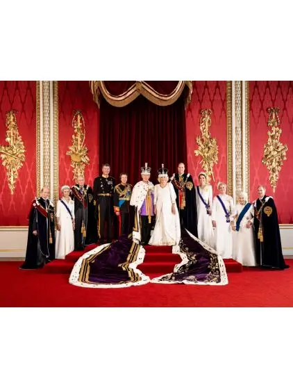 Coronaci&oacute;n de Carlos III. / @TheRoyalFamily.