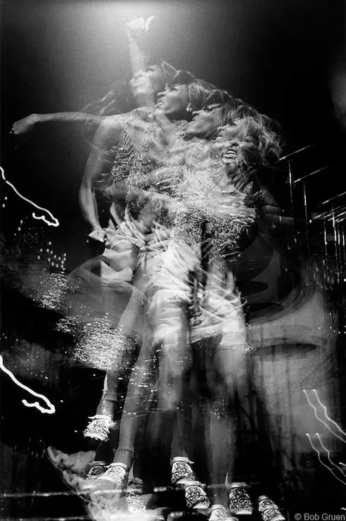 TinaTurner, New York City, 1970 &copy; Bob Gruen