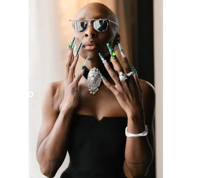 Cynthia Erivo, actriz y cantante. / @cynthiaerivo.