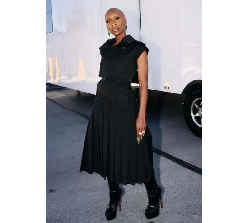 Cynthia Erivo, actriz y cantante. / @cynthiaerivo.