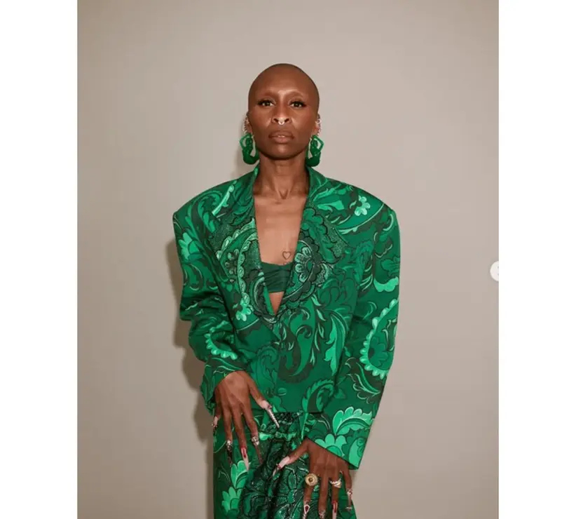 Cynthia Erivo, actriz y cantante. / @cynthiaerivo.