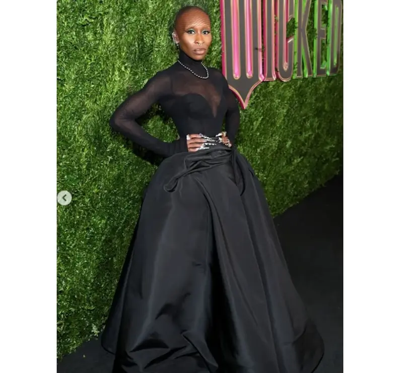 Cynthia Erivo, actriz y cantante. / @cynthiaerivo.