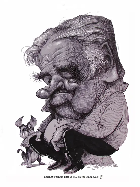 Pepe Mujica /  Ernesto Priego, Espa&ntilde;a