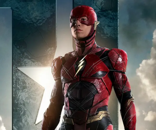 Ezra Miller como The Flash. DC y Warner Bros.