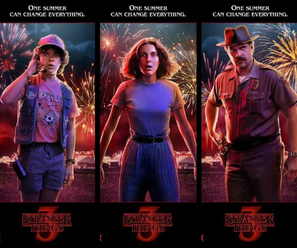 P&oacute;sters de Stranger Things. / Netflix