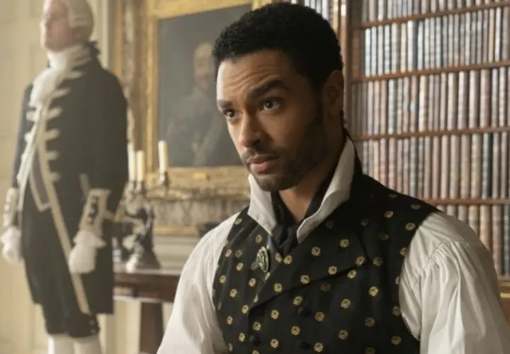 Reg&eacute;-Jean Page, actor. Netflix.