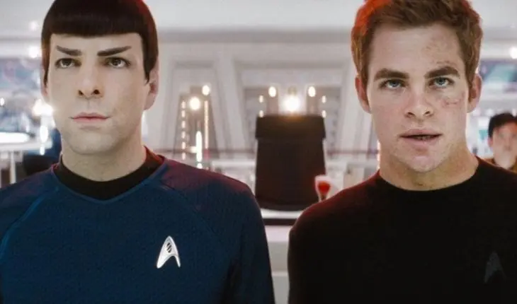 Zachary Quinto
 y Chris Pine, protagonistas de dos de las pel&iacute;culas de Star Trek. / RR SS