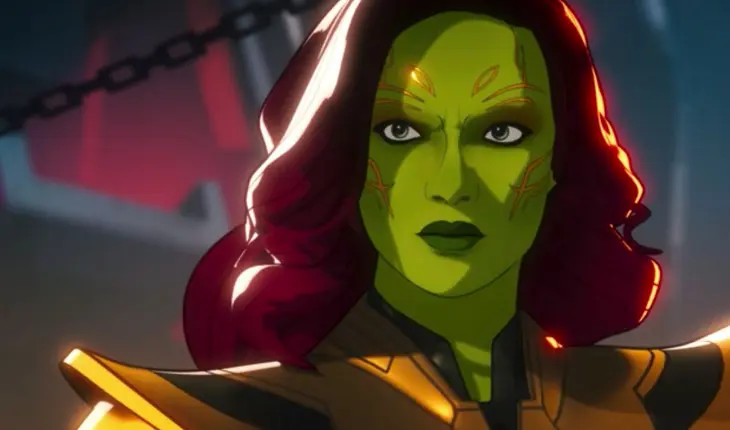 Gamorra en la serie animada What If...? de Disney +. / Polygon.