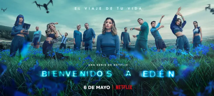 P&oacute;ster promocional de Bienvenidos a Ed&eacute;n / Netflix