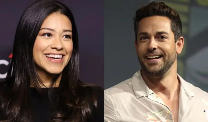 Gina Rodr&iacute;guez y Zachary Levi, actores. / RRSS.