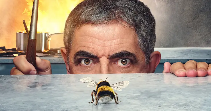 P&oacute;ster oficial de Man vs Bee. / Netflix