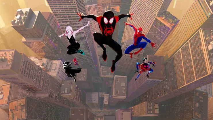 Imagen promocional de Spider-Man Into the Spider-Verse. / Netflix