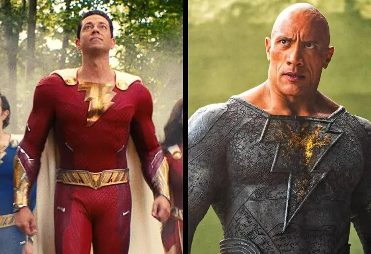 &iexcl;Shazam! La furia de los dioses y Black Adam. / DC.