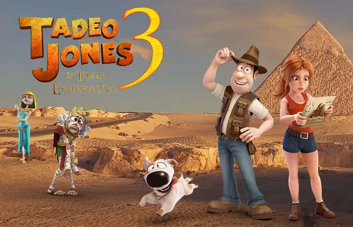 Tadeo Jones 3: La tabla esmeralda /
