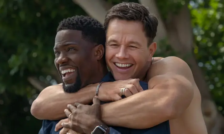 Kevin Hart y Mark Wahlberg en Me Time. / Netflix