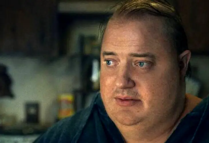 Brendan Fraser en The Whale. A24