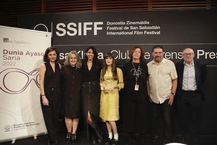 Roc&iacute;o Mesa recibe el Premio Dania Ayaso por Secaderos 
 / Pablo G&oacute;mez