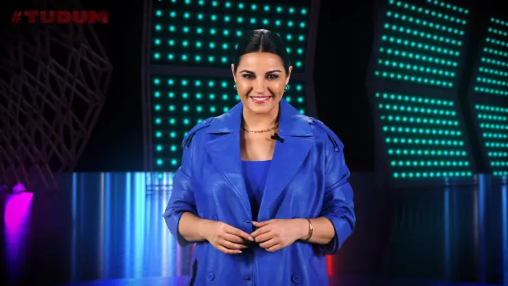 La actriz y cantante Maite Perroni fue la encarga de conducir la secci&oacute;n de Latinoam&eacute;rica. / Netflix