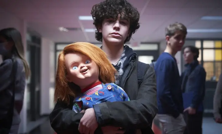 Zackary Arthur como Jake Wheeler en la serie Chucky. / Star+.