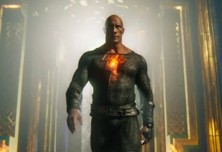 Black Adam. / DC y Warner Bros.