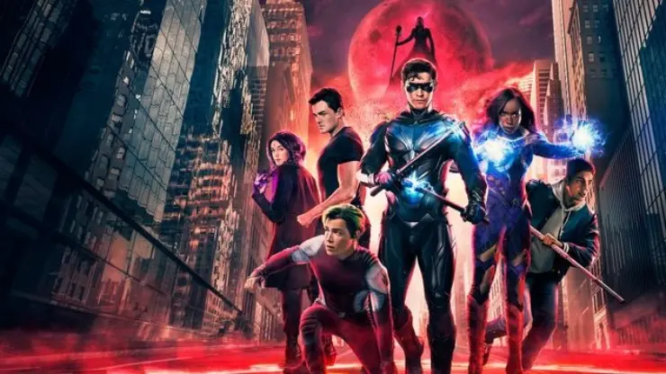 Banner de Titans temporada 4. / HBO Max