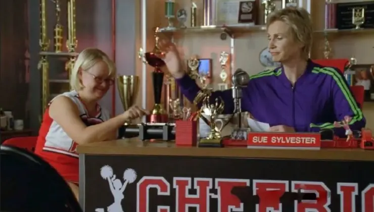 Lauren Potter en Glee. / RRSS