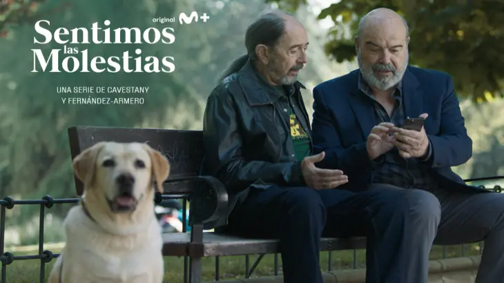 Sentimos las molestias protagonizada por Miguel Rell&aacute;n y Antonio Serines / MovistarPlus+