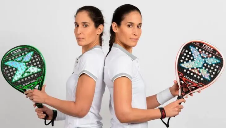 Gemelas Atomikas, padelistas. /Sportfem