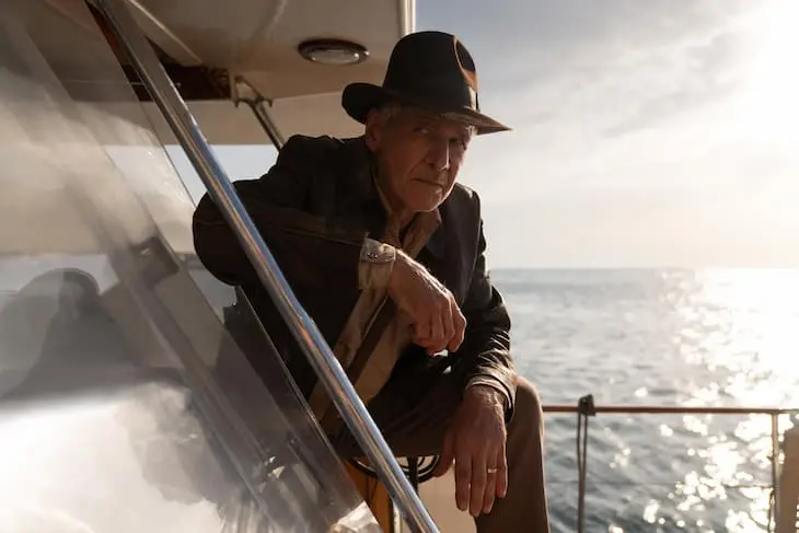 Harrison Ford en  Indiana Jones y El dial del destino Copyright 2022 Lucasfilm Ltd. & TM. All Rights Reserved.