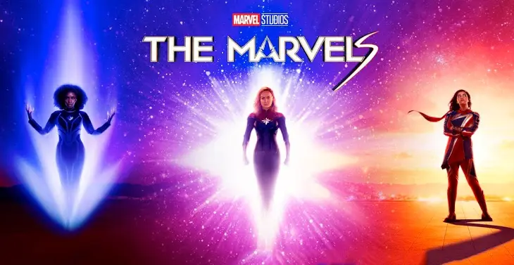The Marvels P&oacute;ster. / RRSS
