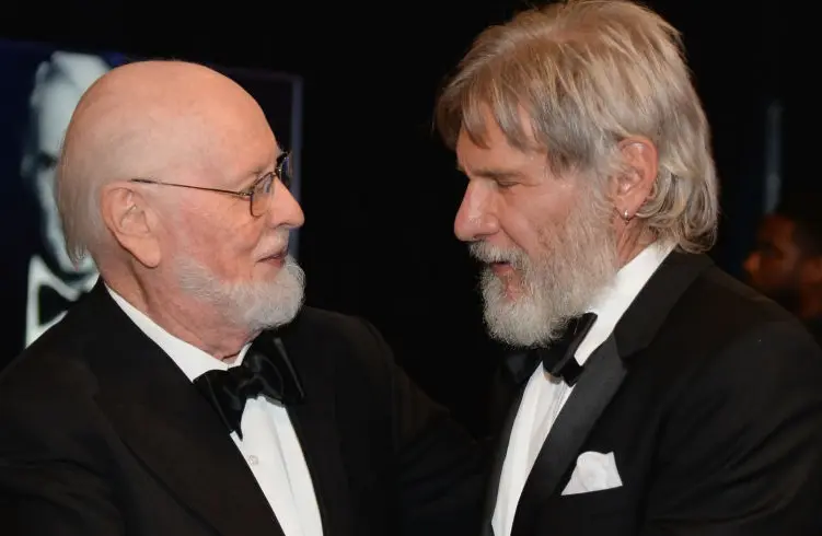 John Williams y Harrison Ford. RR SS