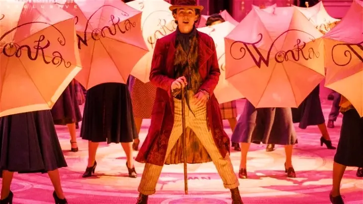 Timoth&eacute;e Chalamet en el tr&aacute;iler de Wonka. / Warner Bros. Pictures Espa&ntilde;a