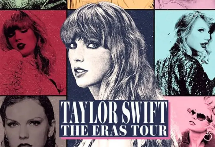 P&oacute;ster de The Eras Tour de Taylor Swift. / @taylorswift.