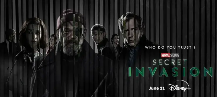 Banner oficial de Invasi&oacute;n Secreta. / Disney Plus