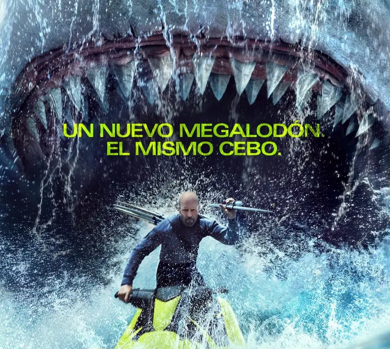 Portada de Megalod&oacute;n 2: la fosa. / @MegMovie
