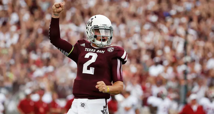 Johnny Manziel en los Browns. / RRSS