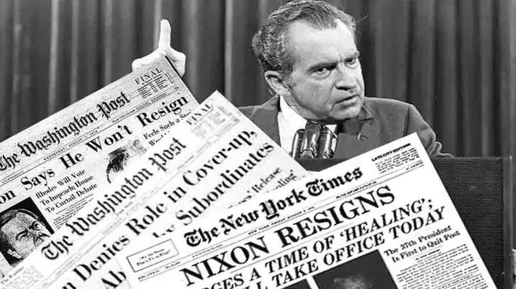 Caso Watergate, el esc&aacute;ndalo de espionaje presidencial. / RRSS
