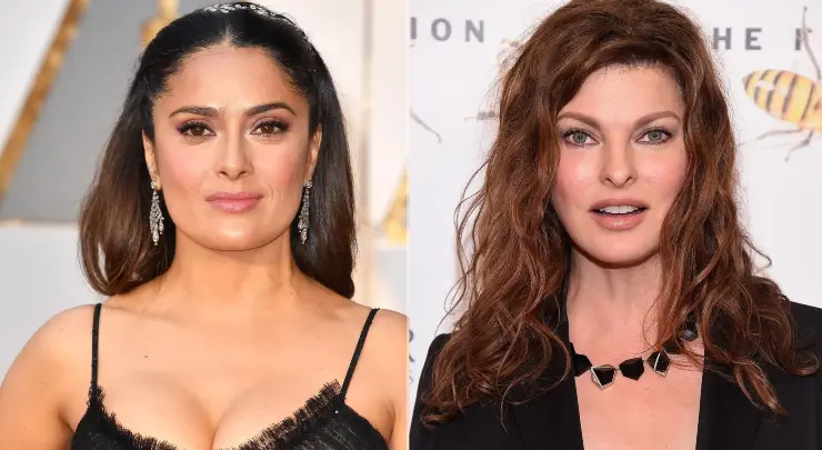 Linda Evangelista y Salma HAyek. / HBO Max