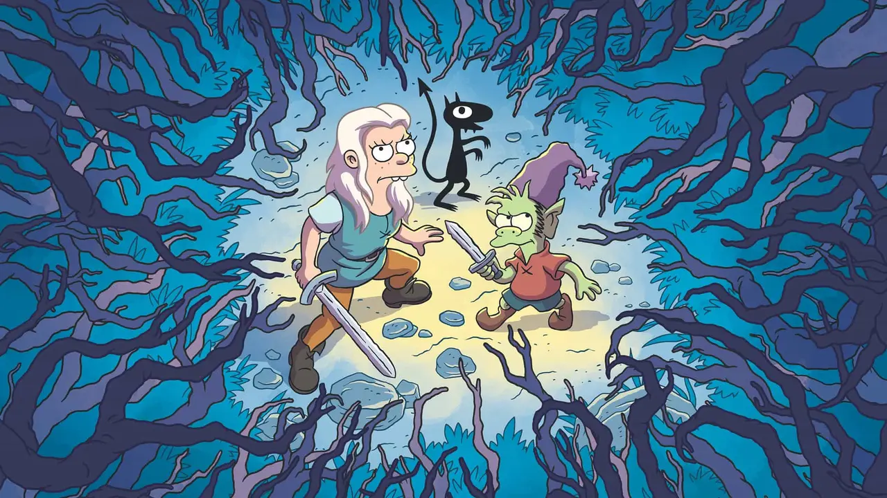 Disenchantment de Matt Groening./ Netflix