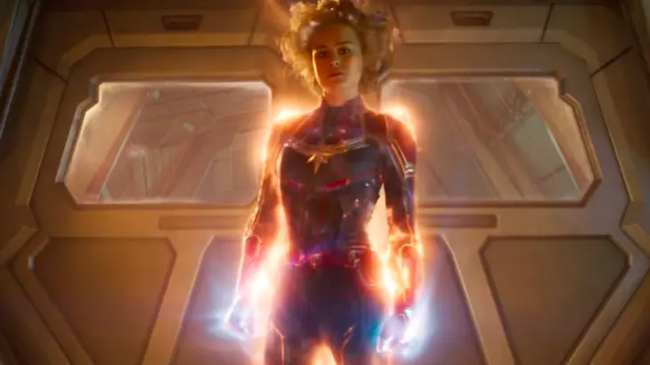 Brie Larson como Capitana Marvel. / Marvel