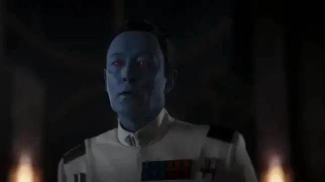 Gran Almirante Thrawn interpretado por Lars Mikkelsen./ YouTube