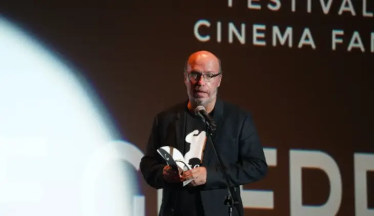 Jorge Guerricaechevarr&iacute;a recibe premio M&eacute;li&egrave;s d&rsquo;Or. / Sitges