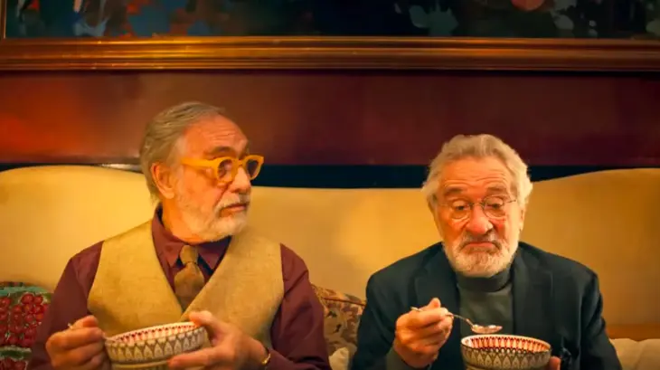 Luis Brandoni y Robert de Niro en Nada. / Disney Plus