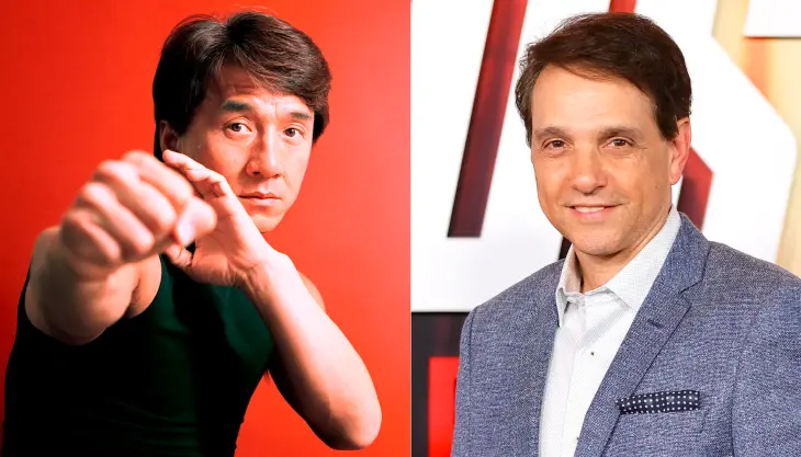 Jackie Chan y Ralph Macchio. / RRSS