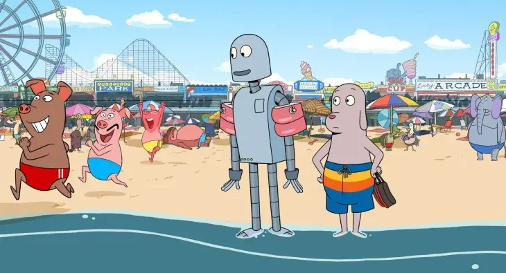 Una escena de la pel&iacute;cula Robot Dreams.  / RR SS