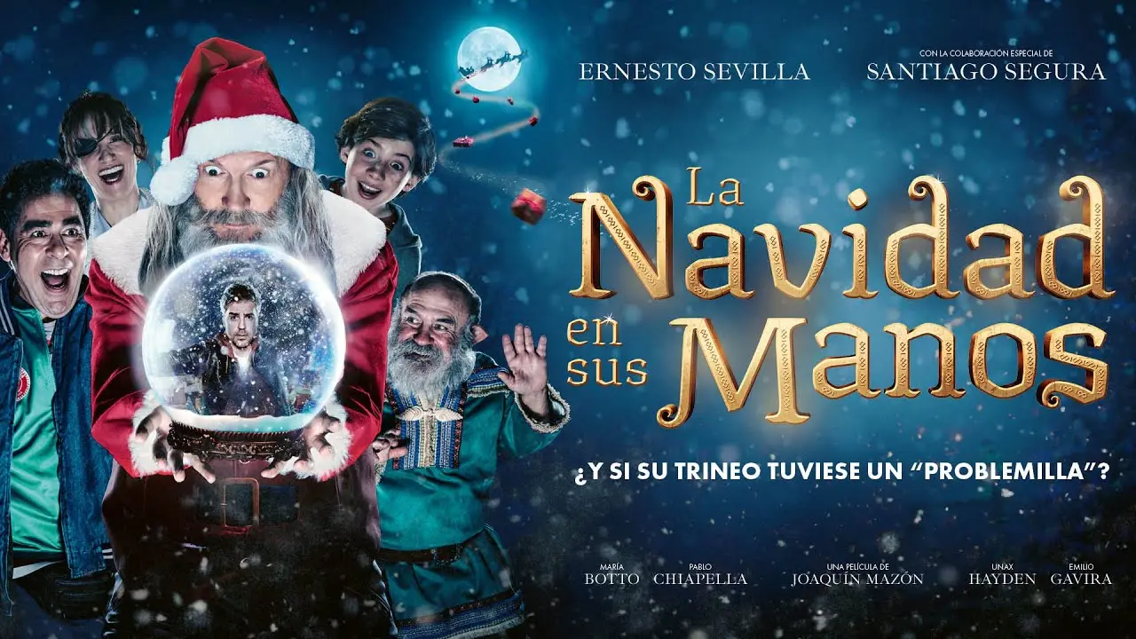 Cartel de la pel&iacute;cula La Navidad en sus manos. / @Twitter