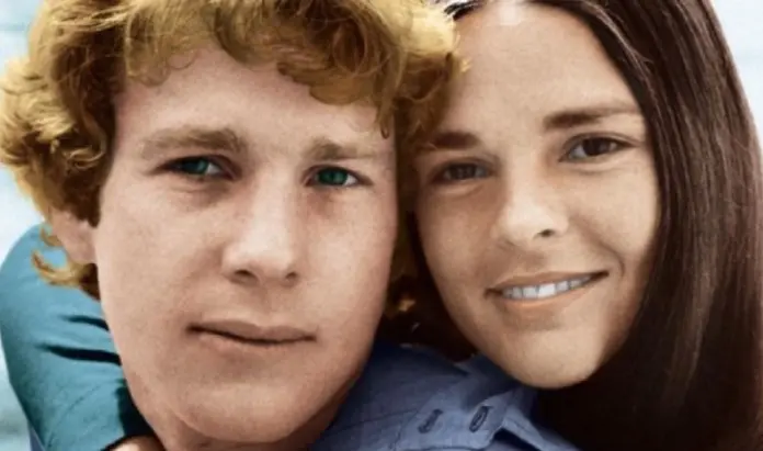 Ryan O&acute;Neal y Ali MacGraw. / @alimacgraw