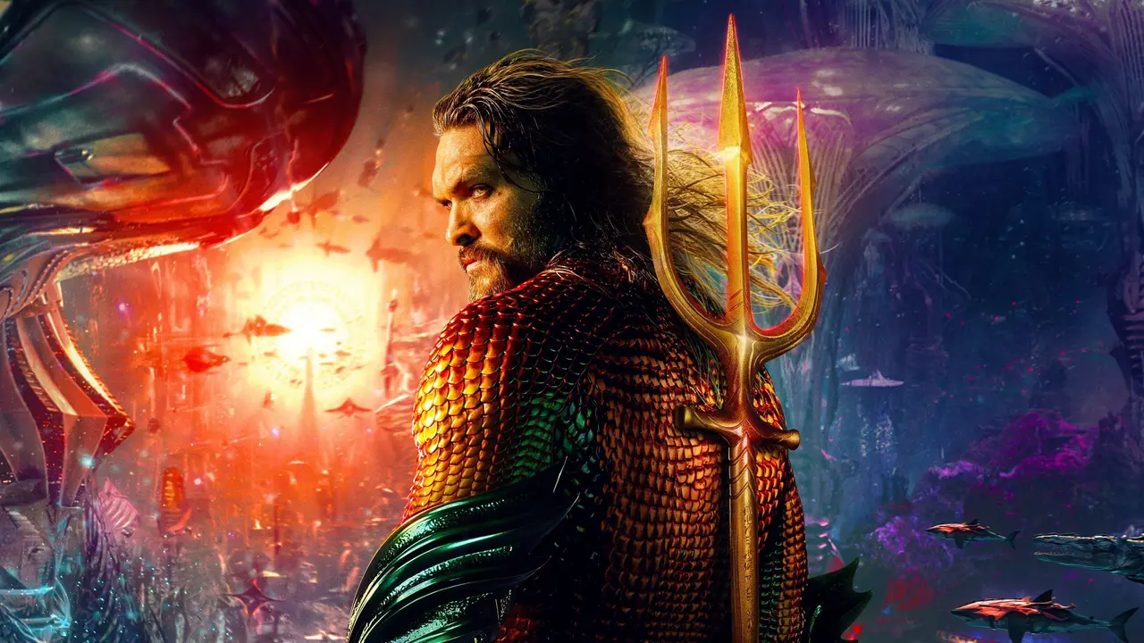 Jason Momoa en Aquaman y el reino perdido. / @Twitter
