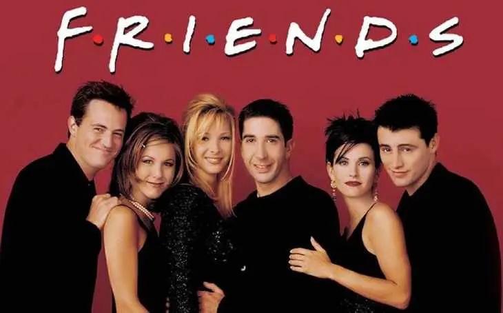 El reparto principal de Friends. / Productora